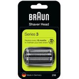 Braun Series 3 - Vervangende Scheerkop - Scheerblad Zwart