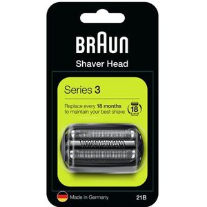 Braun Series 3 - Vervangende Scheerkop - Scheerblad Zwart