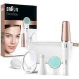Braun FaceSpa 851V - 3in1 Gezichts Epileerapparaat