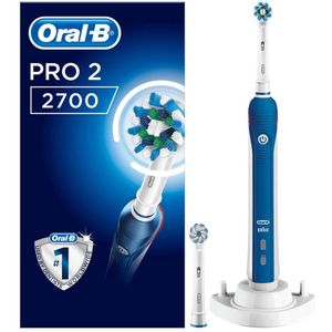 Oral B Pro 2 2700 Blue Cross Action