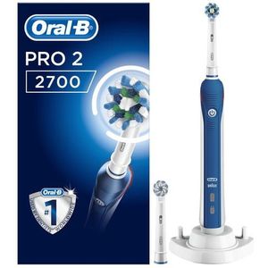 Oral B - Pro 2 2700 - Elektrische Tandenborstel - Blauw