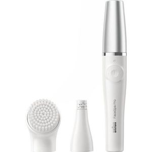 Braun FaceSpa PRO 910 2in1 Gezichtsepilator en Reinigingsborstel Wit