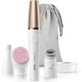 Braun - FaceSpa Pro 912 - Gezichtsepilator - Wit/Brons