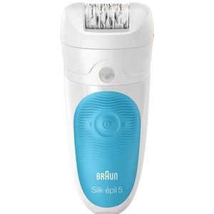 Braun Silk-épil 5 81645128 epilator 28 pincetten Turkoois, Wit