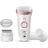 Braun Silk-épil 9 9-880 - Epilator - voor Vrouwen voor Langdurige Ontharing - Wit/Roségoud