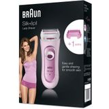 Braun - Silk-épil 5-100 - Elektrisch Scheerapparaat - Roze