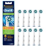 Oral-B CrossAction Opzetborstels - 10 stuks - Brievenbusverpakking
