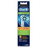 Oral-B CrossAction Opzetborstels - 10 stuks - Brievenbusverpakking