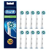Oral-B CrossAction Opzetborstels - 10 stuks - Brievenbusverpakking