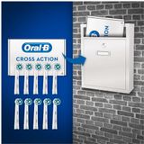 Oral-B CrossAction Opzetborstels - 10 stuks - Brievenbusverpakking