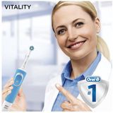 Oral-B Vitality 100 CrossAction Volwassene Roterende-oscillerende tandenborstel Wit
