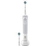 Oral-B Vitality 170 Oplaadbare Elektrische Tandenborstel Powered By Braun, 1 Wit Handvat, 2 Opzetborstels