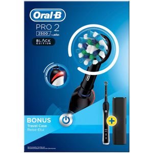 Oral-B Pro 2 2500 CrossAction Oplaadbare Elektrische Tandenborstel Powered By Braun