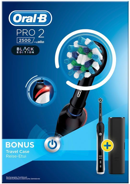 Oral-B PRO 80314470 elektrische tandenborstel Volwassene Roterende-oscillerende tandenborstel Zwart