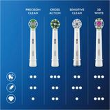 Oral-B Cross Action - CleanMaximiser Technologie - Opzetborstels - 3 Stuks