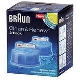 Braun Clean & Renew - 2 stuks - Reinigingsvloeistof Scheerapparaat