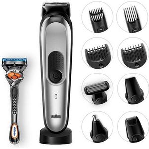 Braun MGK7920TS All In One Trimmer + Gillette Fusion 5 ProGlide Zilver/Zwart