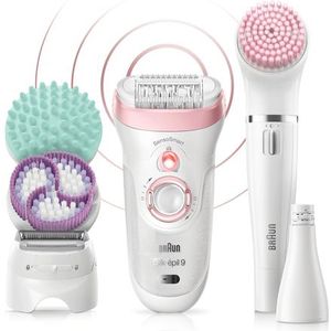Braun Silk-épil Beauty Set 9 9-995 Deluxe - Epileerapparaat - Scheerapparaat - Scrubben En Reiniging