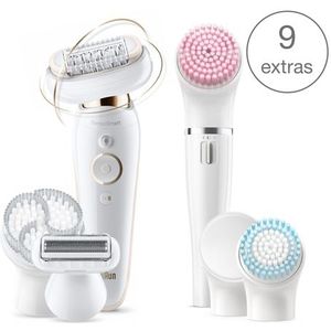 Braun Silk-épil 9 Flex 9-100 - Beautyset en Epilator Voor Vrouwen