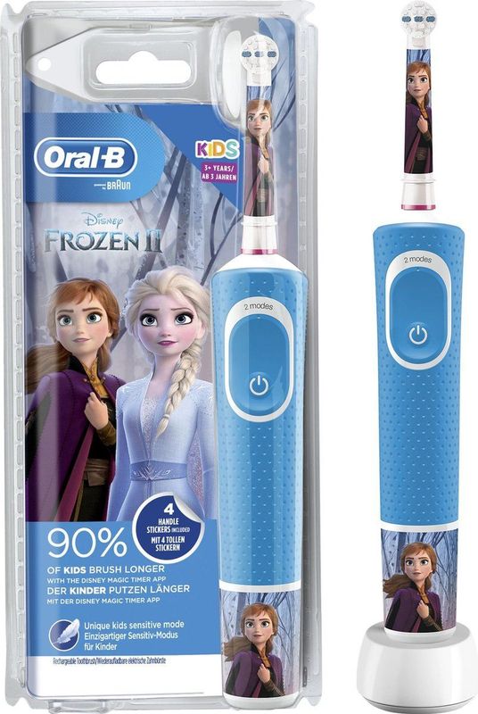 Oral-B Kids Elektrische Tandenborstel - Disney Frozen Editie - Voor Kinderen Vanaf 3 Jaar