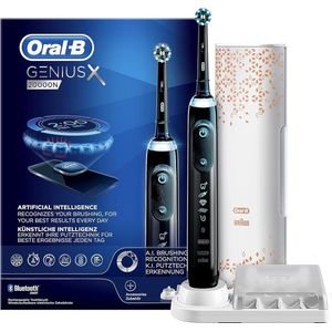 Oral-B Genius X 20000N - Elektrische Tandenborstel - Zwart