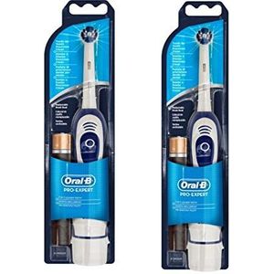 Oral-B Braun PRO Expert 400 tandenborstel op batterijen (Duo Pack)