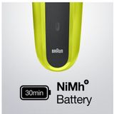 Braun - Series 3 - Elektrisch Scheerapparaat - Zwart - 3-in-1