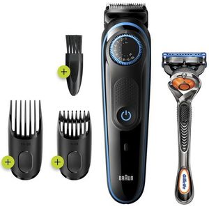 Braun - BT5240 - Baardtrimmer - Zwart/Blauw - 5 Trimmer