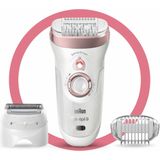 Braun Silk-épil 9 9-720 Wit/Roségoud - Epilator