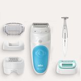 Braun Silk-épil 5 5-810  - Epilator - Wit/Turquoise