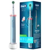 Oral-B Pro 3 - 3000 - Elektrische Tandenborstel - Ontworpen Door Braun - Blauw