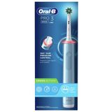 Oral-B Pro 3 - 3000 - Elektrische Tandenborstel - Ontworpen Door Braun - Blauw