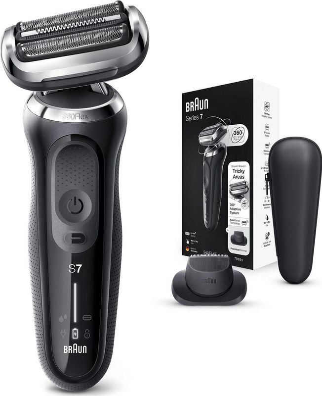Braun Series 7 70-N1200s - Elektrisch Scheerapparaat met Precisietrimmer - Zilver