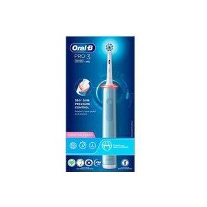 Oral-B Elektrische tandenborstel Pro3 3200S Blauw Sensitive