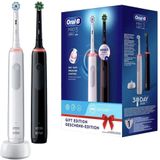 Oral-B Pro 3 3900 - Elektrische Tandenborstel  - Duoverpakking 2 stuks