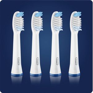 Oral-B Pulsonic Clean Opzetborstels Voor Sonic Tandenborstels, Verpakking Van 4 Stuks