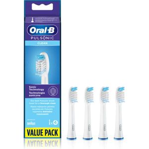 Oral B Pulsonic Clean Vervangende Opzetstuk voor Tandenborstel 4 st