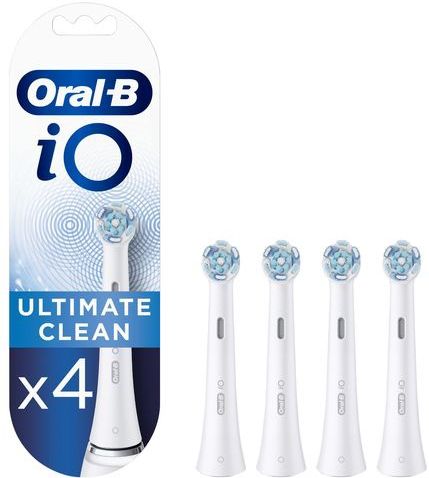Oral-B iO Ultimate Clean 80335623 opzet borstel 4 stuk(s) Wit