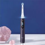 Oral-B iO Series 8N Elektrische tandenborstel, oplaadbaar, met 1 handvat kunstmatige intelligentie, paars, 1 borstel en 1 reistas