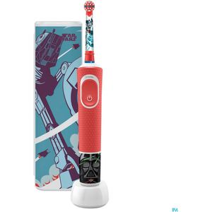 Oral-B Kids Oplaadbare Elektrische Tandenborstel - 1 Handvat Met Star Wars - Voor Kinderen Vanaf 3 Jaar