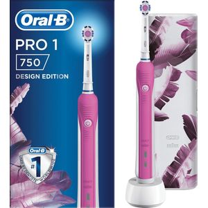 Oral-B Pro 1 - 750 - Elektrische Tandenborstel + Bonusreisetui