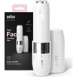 Braun - Face FS1000 - Mini Gezicht Onthaarder - Wit - Voor Vrouwen