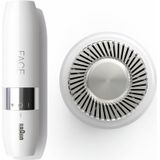 Braun - Face FS1000 - Mini Gezicht Onthaarder - Wit - Voor Vrouwen