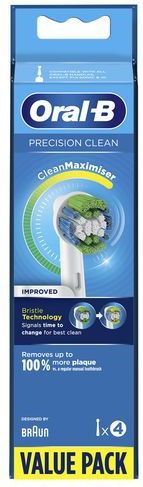 Oral-B Precision Clean CleanMaximiser Opzetborstels - 4 stuks