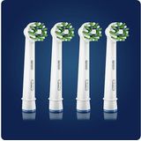 Oral-B CrossAction - Met CleanMaximiser-technologie - Opzetborstels - 4 Stuks