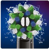 Oral-B CrossAction - Met CleanMaximiser-technologie - Opzetborstels - Zwart - 2 stuks