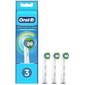 Oral-B Precision Clean vervangende borstelkoppen voor elektrische tandenborstel met CleanMaximiser-technologie, 3 stuks