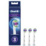 Oral-B 3D White - Met CleanMaximiser-technologie - Opzetborstels - 3 Stuks