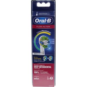 Oral-B Opzetborstels FlossAction 3 stuks