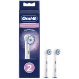 Oral-B Sensitive Clean - Met CleanMaximiser-technologie - Opzetborstels - 2 Stuks